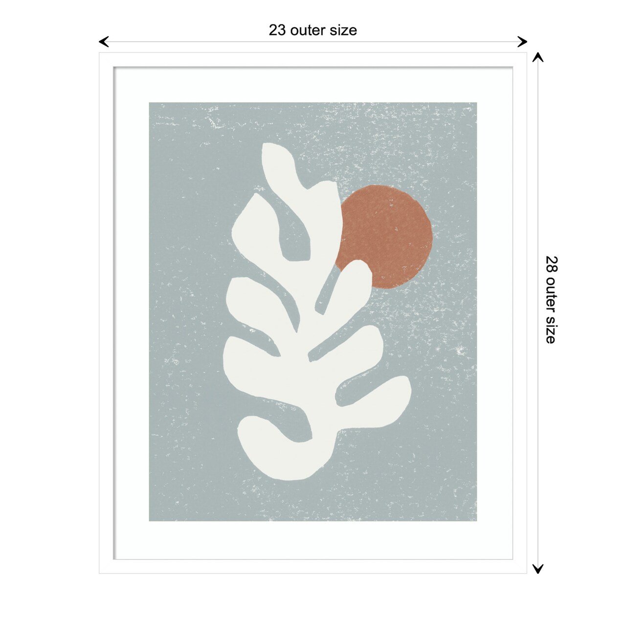 Matisse Homage IV by Moira Hershey Wood Framed Wall Art Print